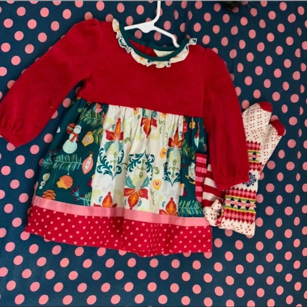 Mj holiday outfit 6-12 months